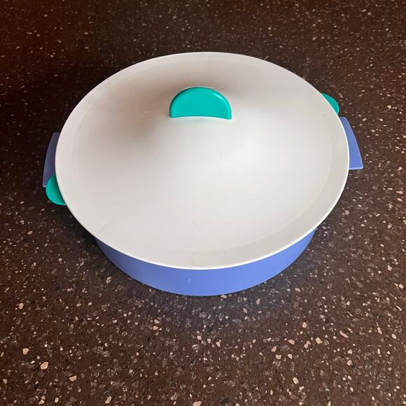 Tupperware 3 Piece Micro-Steamer Microwave Steamer Rice Veggie Cooker 3221-A - Picture 3 of 10